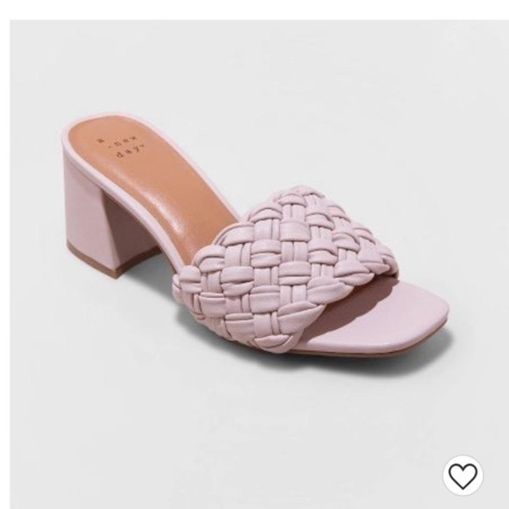Women's Dorothy Slide Heels -lavender - A New Day size 7